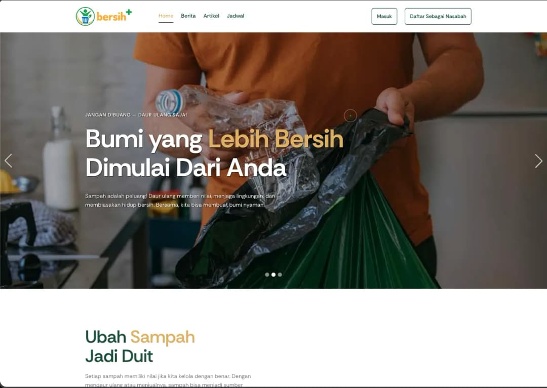 bersih+ member portal